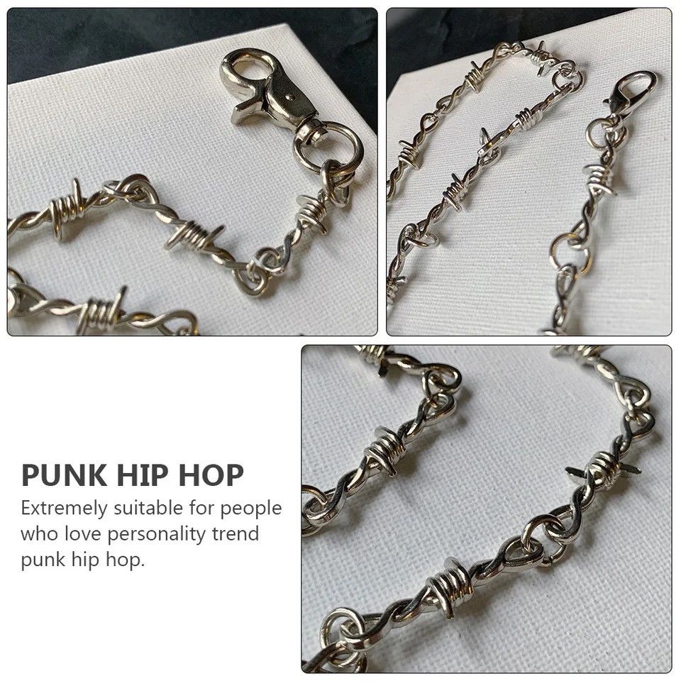 Jewelry Wire Barbed Belt Chain Size ONE SIZE - 4 Thumbnail