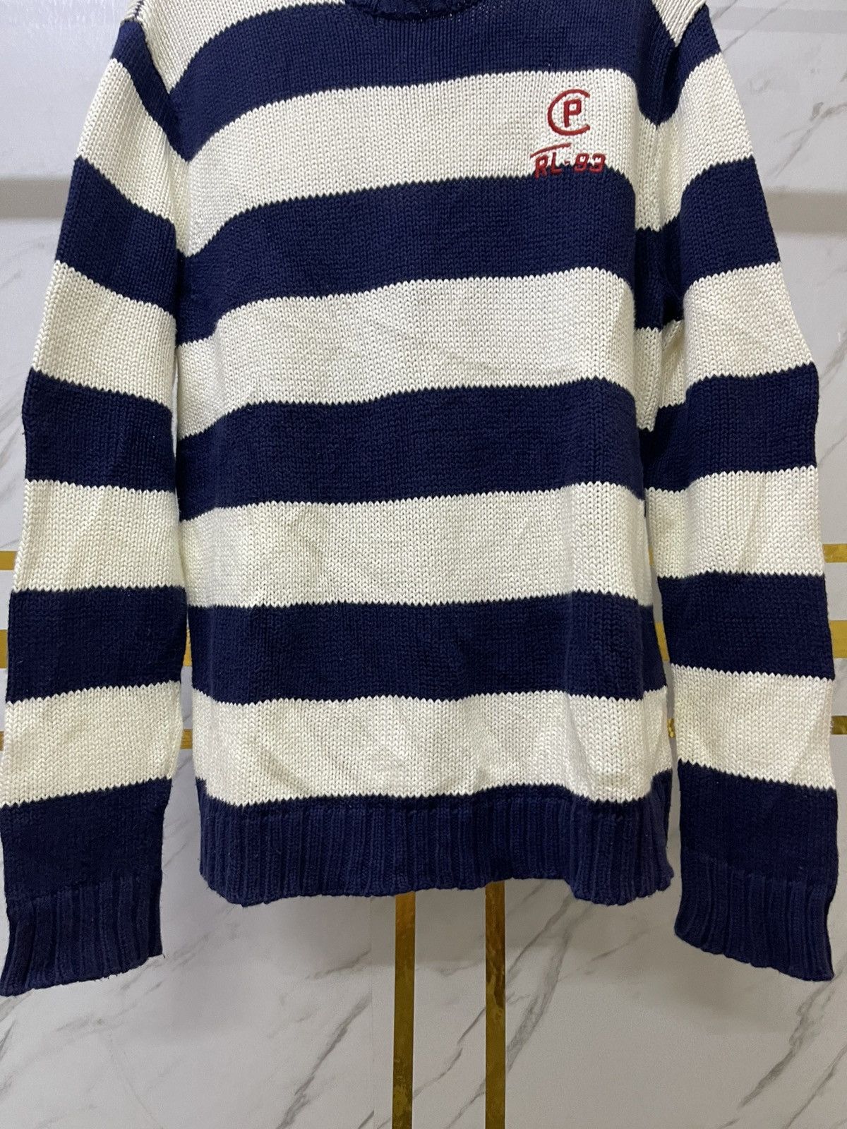 Polo Ralph Lauren Polo Ralph Lauren CP RL-93 Knitted Jumper (L) Size US L / EU 52-54 / 3 - 3 Thumbnail