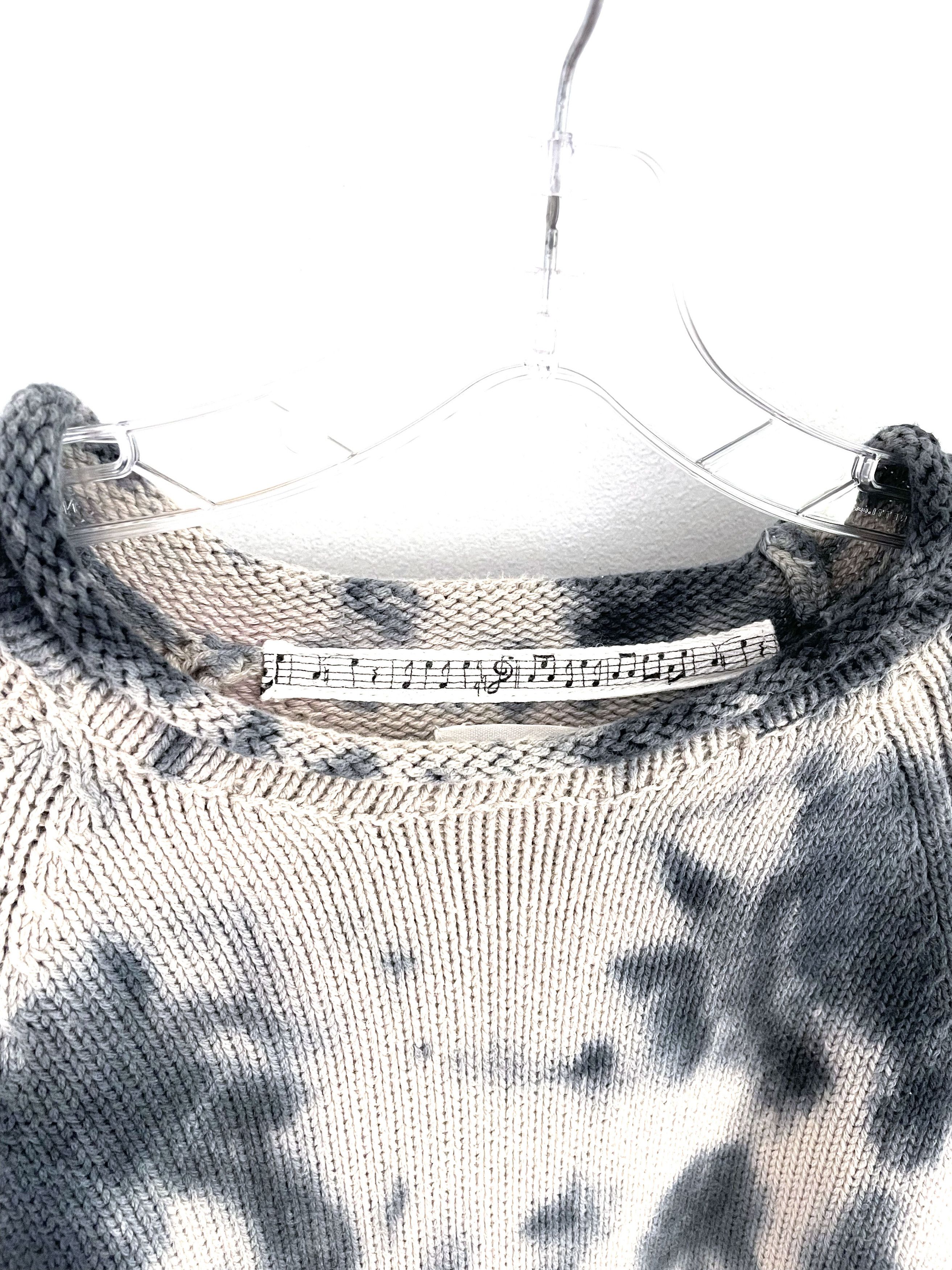 Number (N)ine Tie Dye Knit Sweater Size US L / EU 52-54 / 3 - 3 Thumbnail