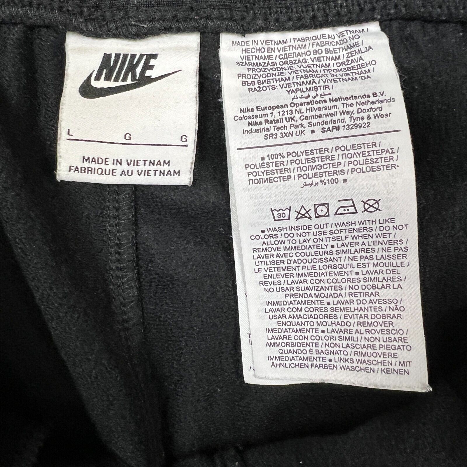 Nike × Vintage Nike Sportswear Track Pants Swoosh Taper Leg Athletic Jogger Size US 32 / EU 48 - 8 Thumbnail
