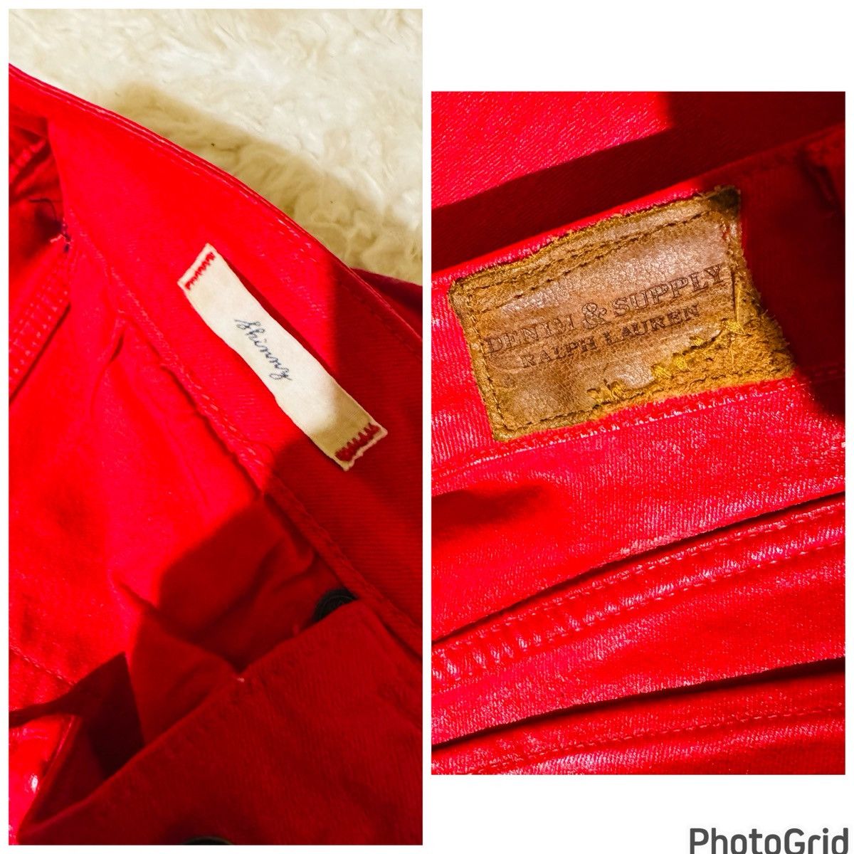 Denim & Supply Ralph Lauren Ralph Lauren Denim & Supply Waxed Jeans 26/32 Size 26" / US 2 / IT 38 - 8 Thumbnail