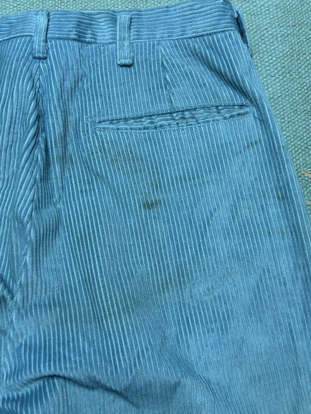 Vintage Vintage 1960s corduroy pants straight leg worn stained 28x29 Size US 28 / EU 44 - 12 Thumbnail