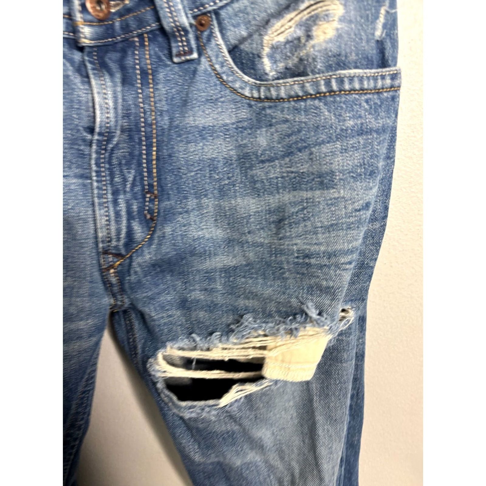 Diesel Diesel Jeans Thavar Slim-Skinny 5-Pocket Denim Blue 30x32 Regular Men’s Size US 30 / EU 46 - 3 Thumbnail