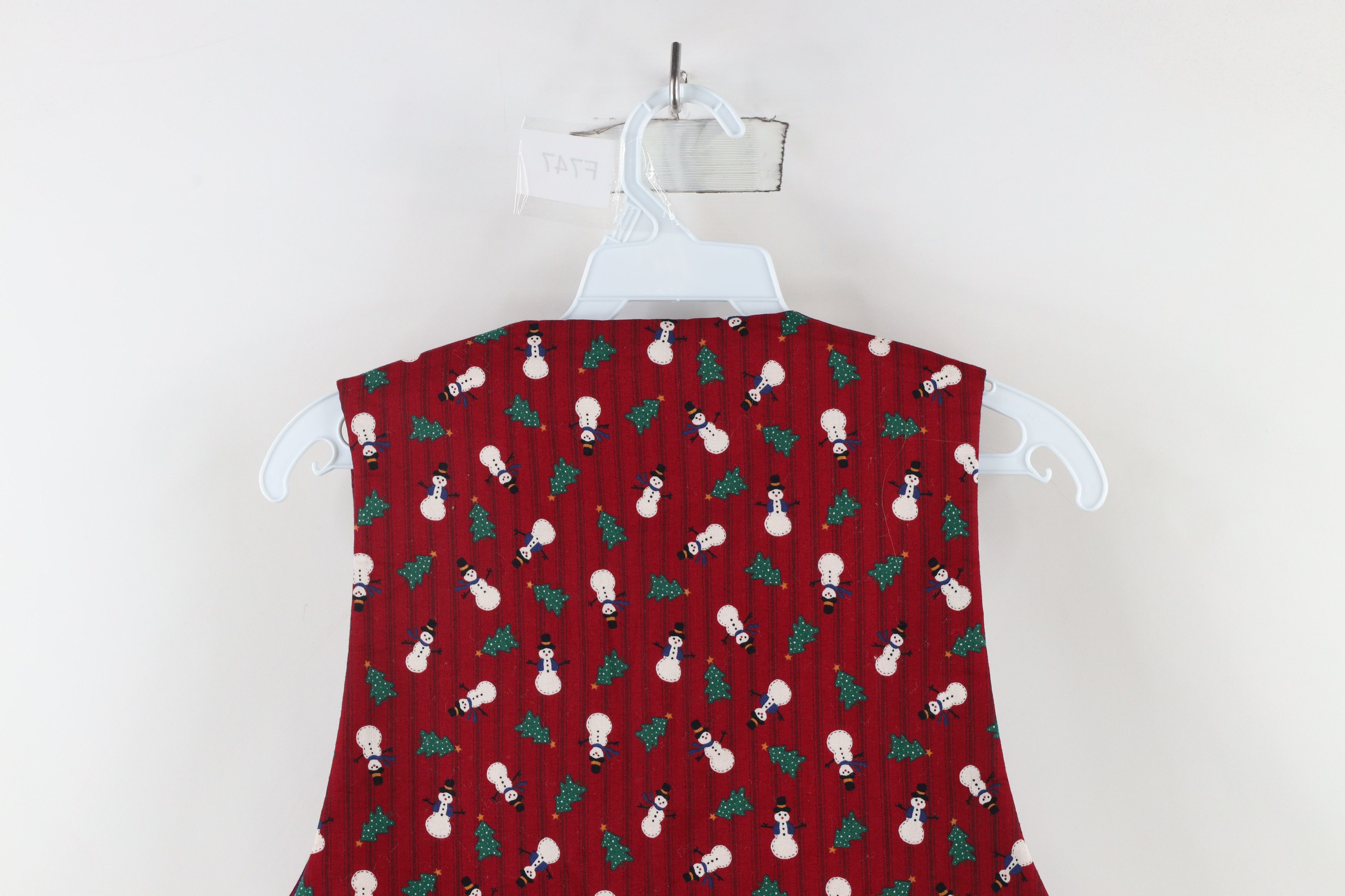 Vintage Vintage 90s Streetwear Reversible Christmas Vest Jacket Size M / US 6-8 / IT 42-44 - 17 Thumbnail