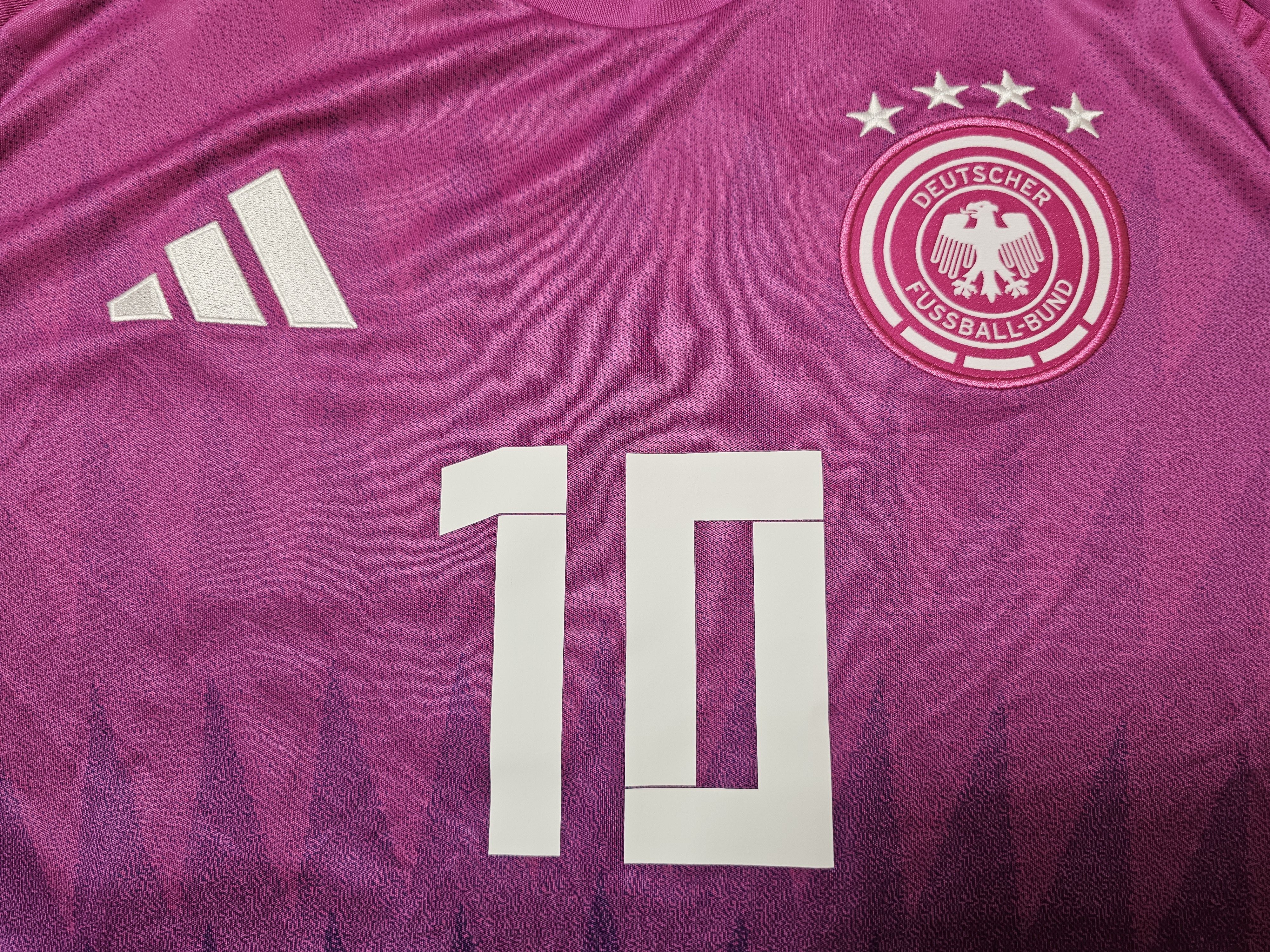 Adidas GERMANY 2024 AWAY EURO MUSIALA FOOTBALL SHIRT SOCCER JERSEY Size US L / EU 52-54 / 3 - 3 Thumbnail