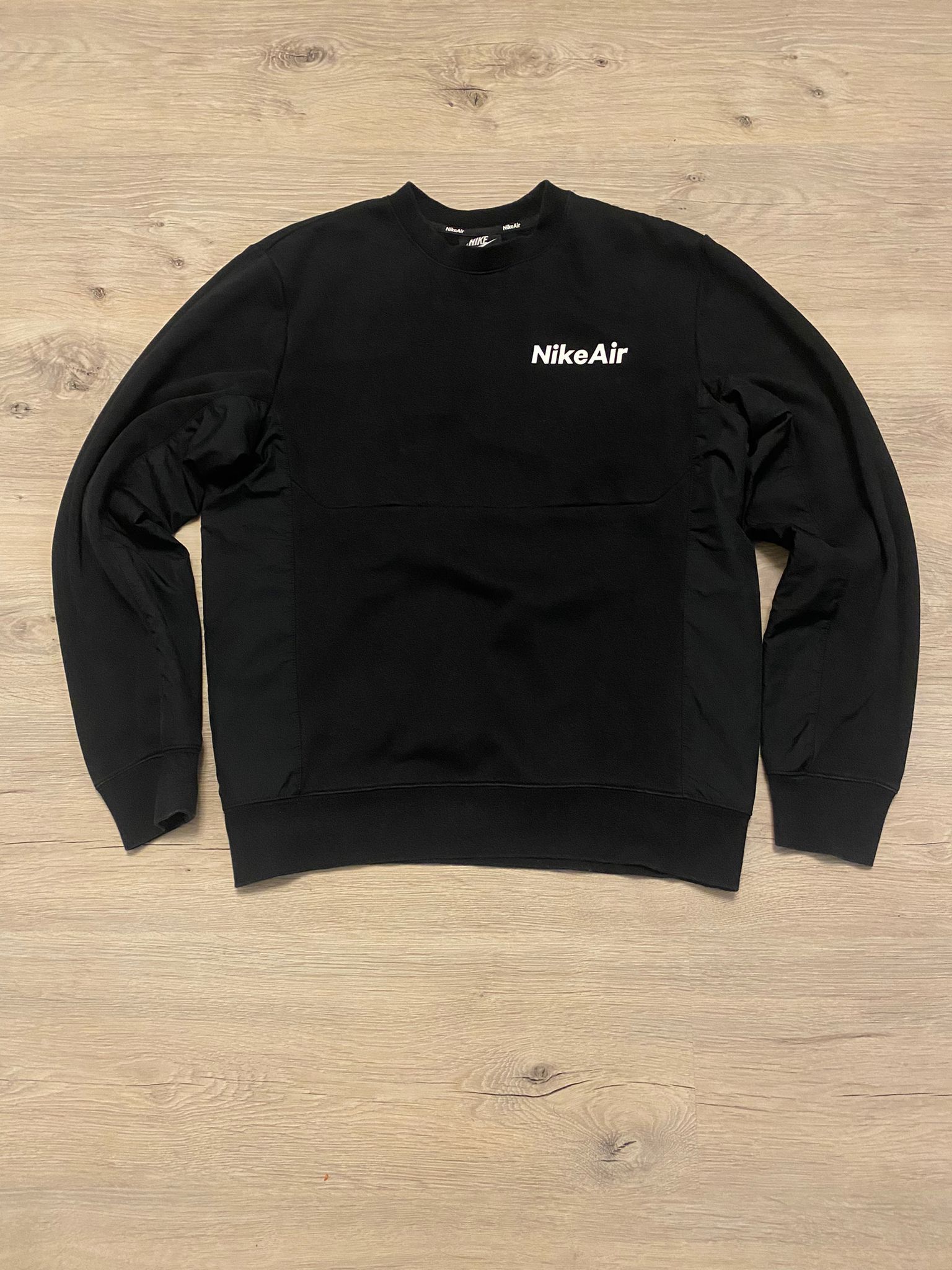 cropped nike crewneck