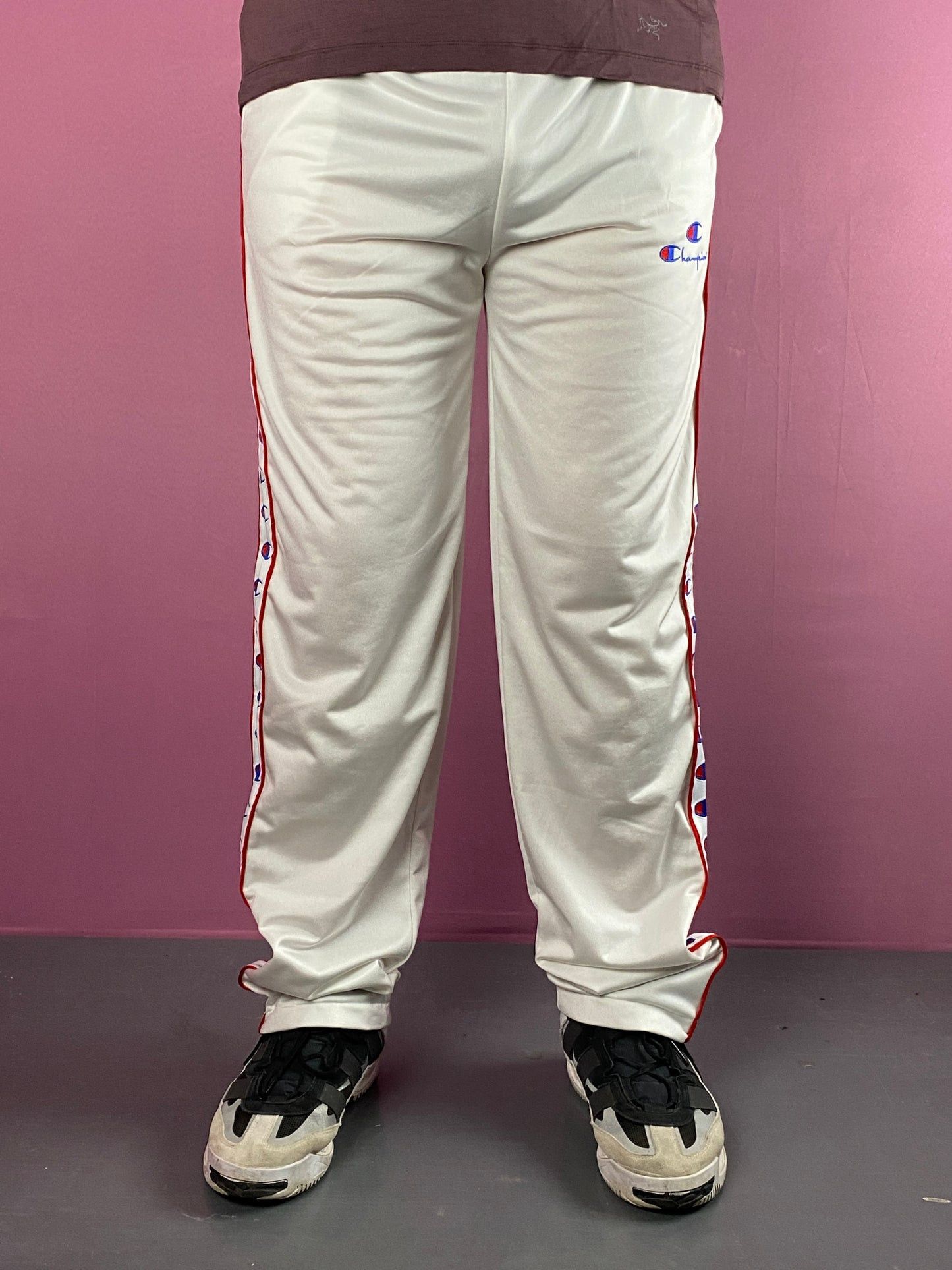 Champion Champion Vintage Men's Side Tape Track Pants - XXL Size US 42 / EU 58 - 2 Thumbnail