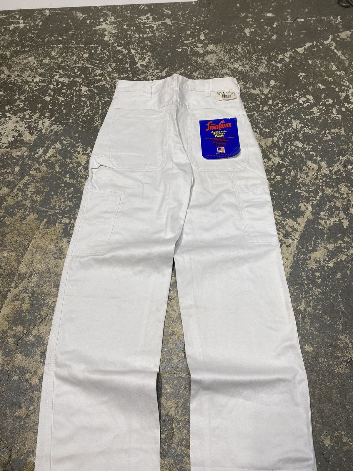 Carhartt × Vintage Vintage Stone Cutter Carpenter Painter Pants White Baggy New Size US 29 - 14 Thumbnail