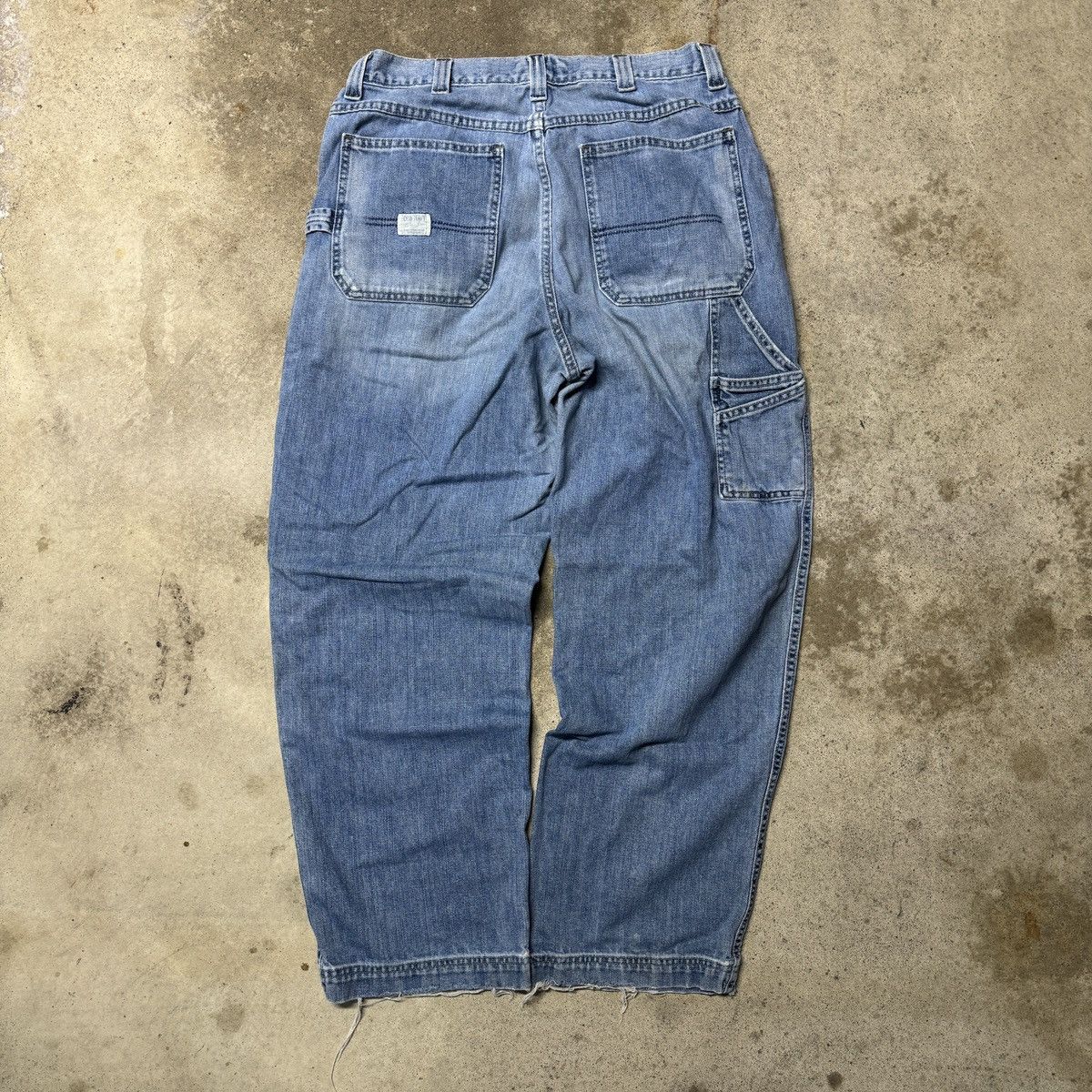 Vintage Thrashed Faded Distressed Carpenter Jeans ERD Grunge Skater Size US 34 / EU 50 - 1 Thumbnail