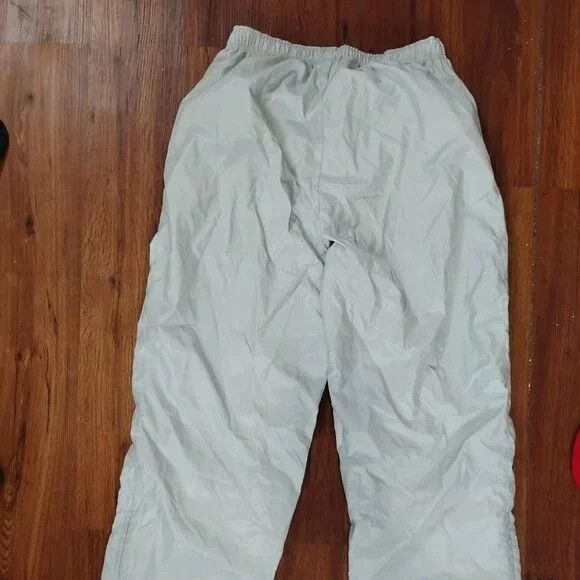 Nike Vintage Nike Lined Wind Pants Joggers Trainers Light Gray Size US 32 / EU 48 - 7 Thumbnail