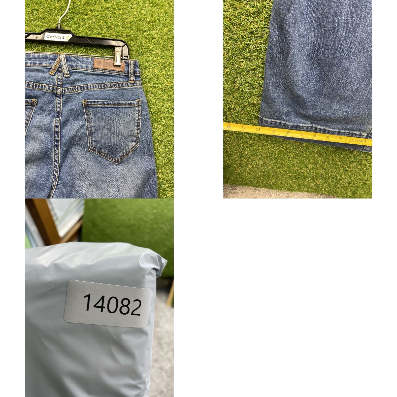Vintage Rock And Roll Cowgirl Jeans Womens High Rise Flared 26/38 Blue Casual Cotton Denim Rock Size 26" / US 2 / IT 38 - 8 Thumbnail