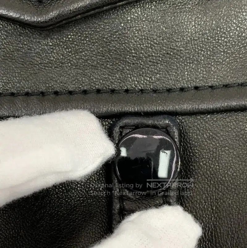 Yves Saint Laurent Saint Laurent Black Leather Women's Jacket . Size XXS / US 00 / IT 34 - 9 Thumbnail