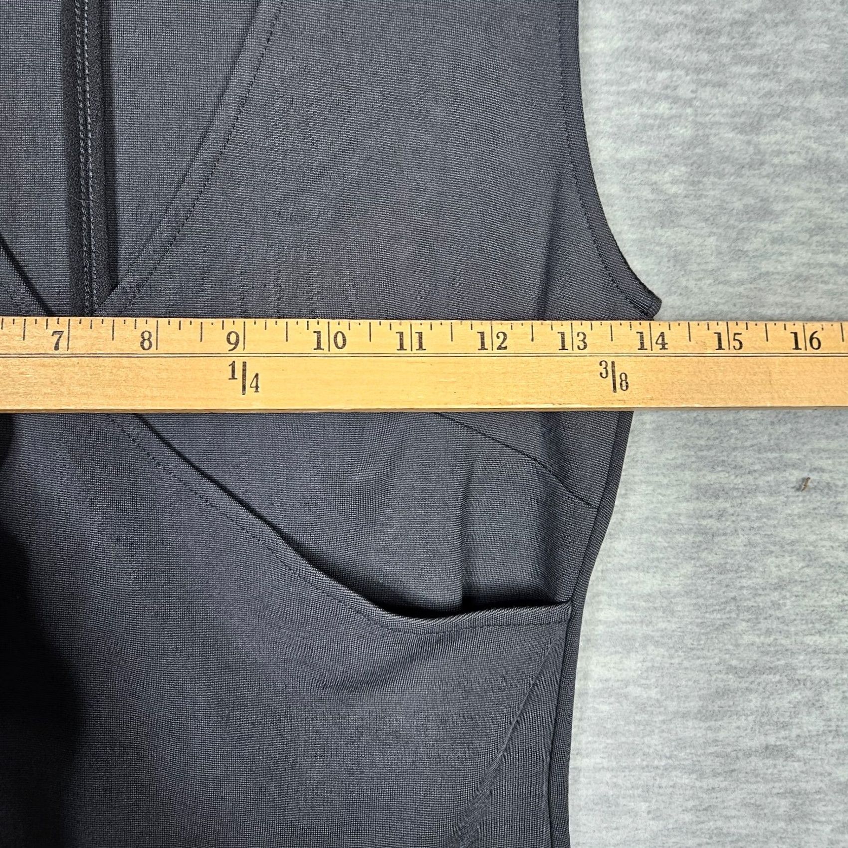 J.Crew J.CREW 365 Black V-Neck Wrapped Sleeveless Top XXS Womens Regular Size XXS / US 00 / IT 34 - 5 Thumbnail