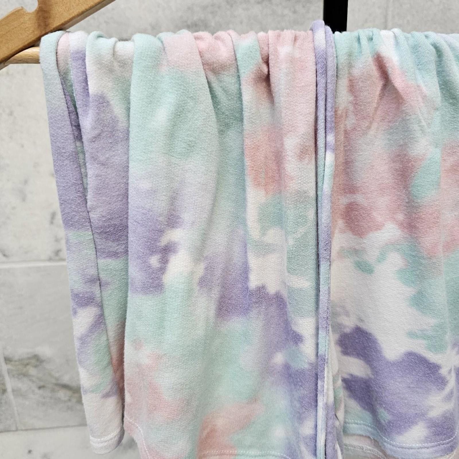Other Women's Tie-Dye Multicolored Pastel Shorts Size 28" / US 6 / IT 42 - 2 Thumbnail