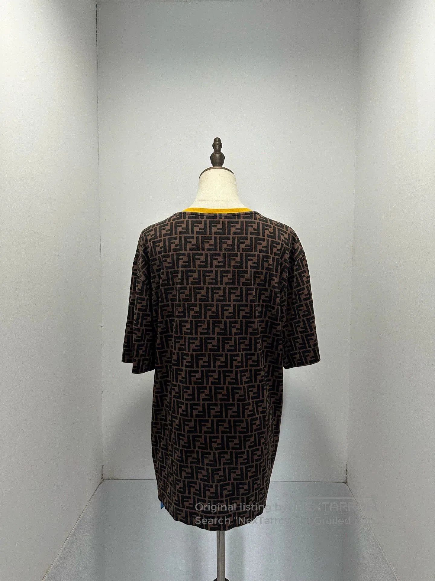 Fendi Fendi FF Print Short Sleeve Top. Size US L / EU 52-54 / 3 - 2 Thumbnail