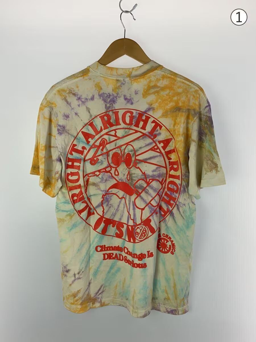 Online Ceramics Tie Dye Skeleton Tee Size US M / EU 48-50 / 2 - 2 Thumbnail