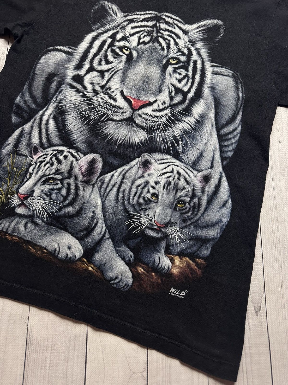 Vintage Vintage Wild copyright Tigers size M logo rare Size US M / EU 48-50 / 2 - 5 Thumbnail