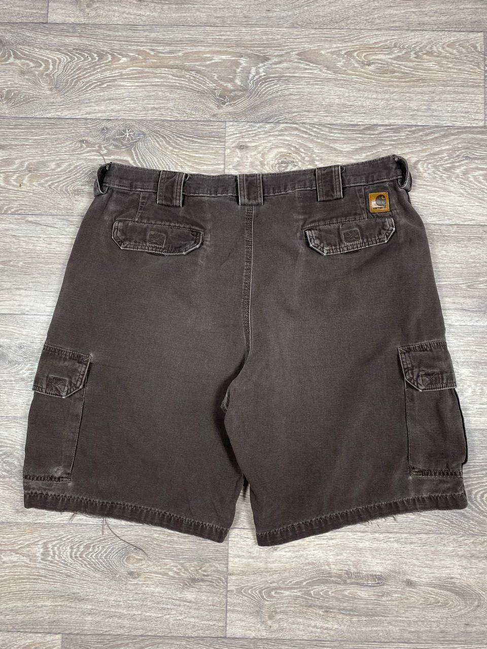 Carhartt Vintage 90s Carhartt Shorts Men 38 Canvas Work Brown USA Size US 38 / EU 54 - 2 Thumbnail