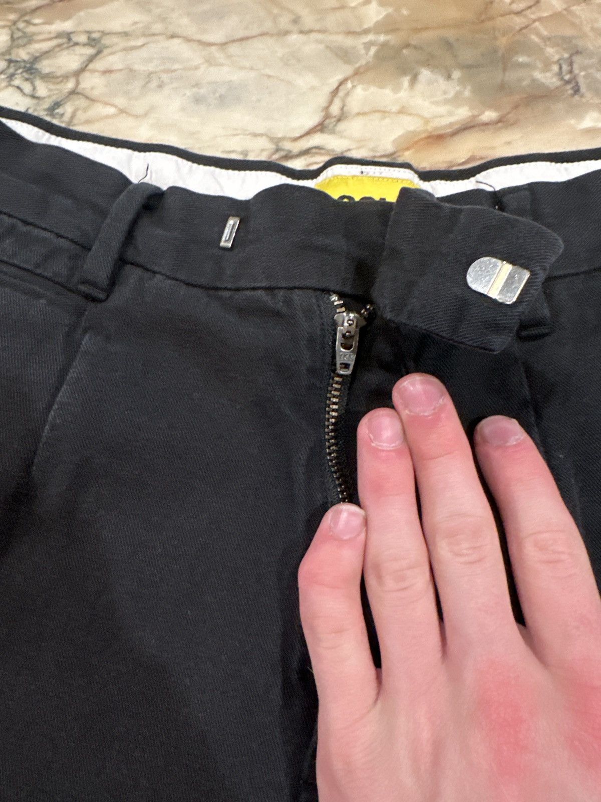 Golf Wang Golf Wang Black Pleated Pants Size US 30 / EU 46 - 3 Thumbnail