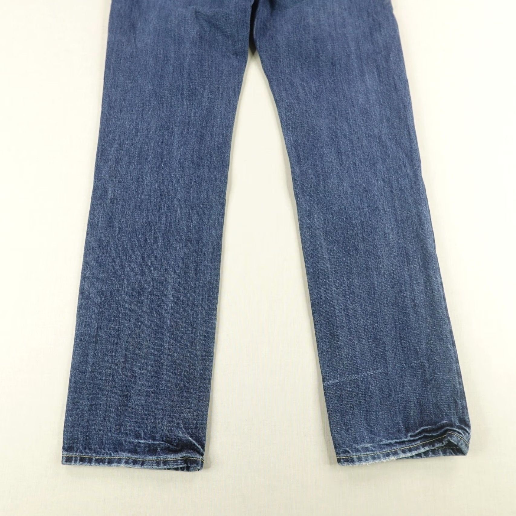 Abercrombie & Fitch Abercrombie & Fitch Jeans Mens 31x32 Blue Skinny A&F Denim Button Fly Preppy Size US 31 - 7 Thumbnail