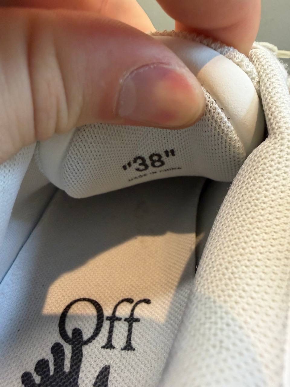 Off-White Off-White Out Of Office “For Walking” White/Graffiti Size US 8 / IT 38 - 6 Thumbnail