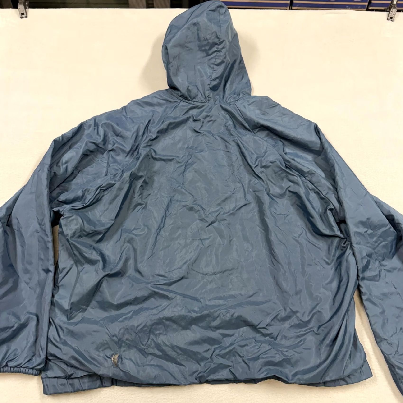 Vintage VINTAGE King Louie Jacket Mens 2XL Blue Hooded Anorak College Lined USA Size US XXL / EU 58 / 5 - 7 Thumbnail