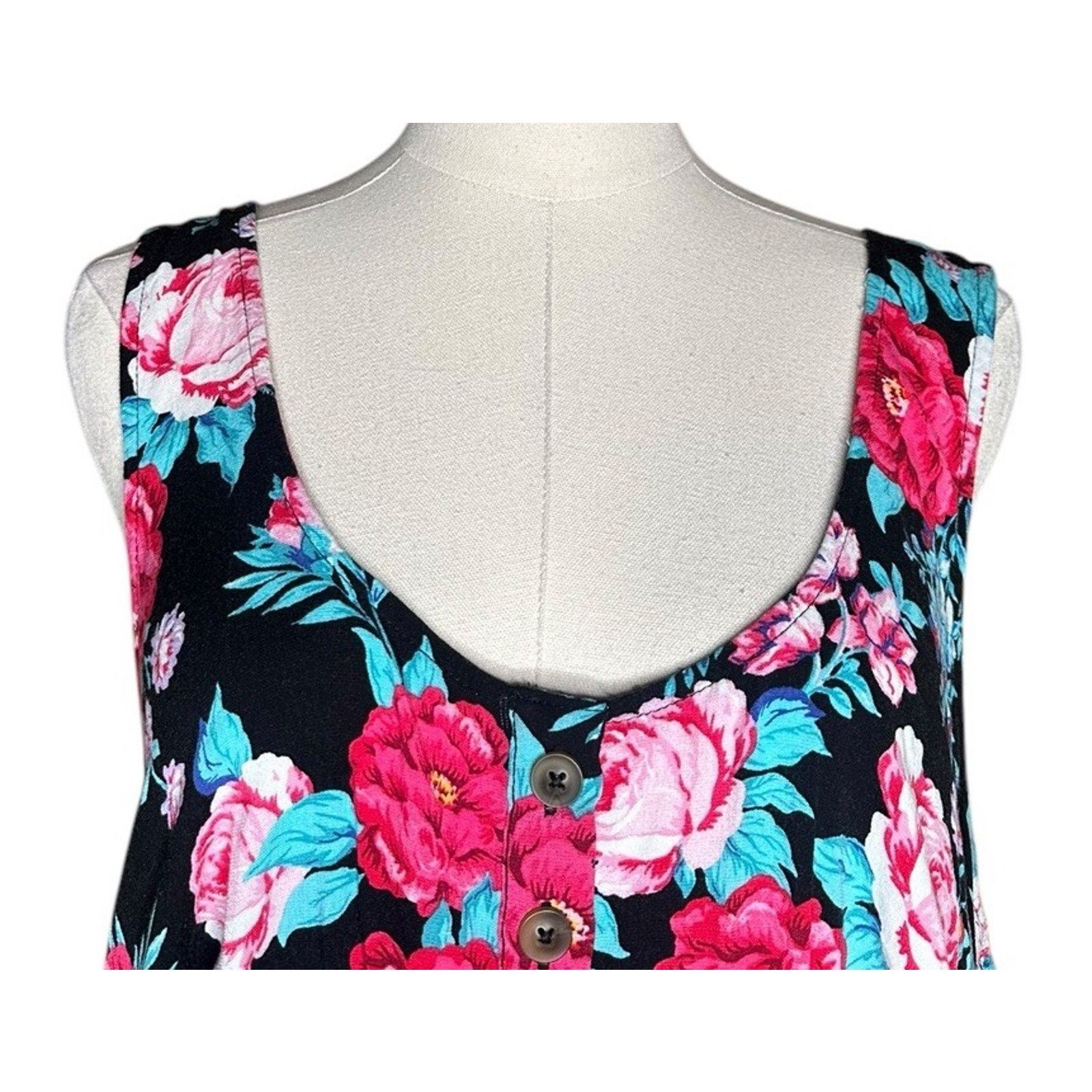 Other Plus Size TORRID Smocked Slub Tank Top 17325810 Size 3 3X Size 3XL / US 20-22 - 2 Thumbnail