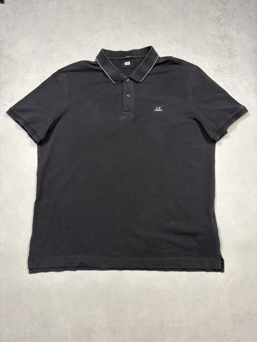 C.P. Company C.P. Company Logo Polo Shirt Black Slim Fit XXXL Casual SS20 Size US XXL / EU 58 / 5 - 1 Thumbnail