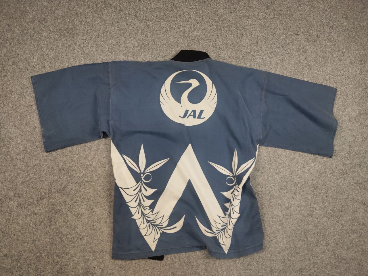Japanese Brand Vintage 80's Jal Airlines Cotton Traditional Japanese Kimono Size US M / EU 48-50 / 2 - 14 Thumbnail