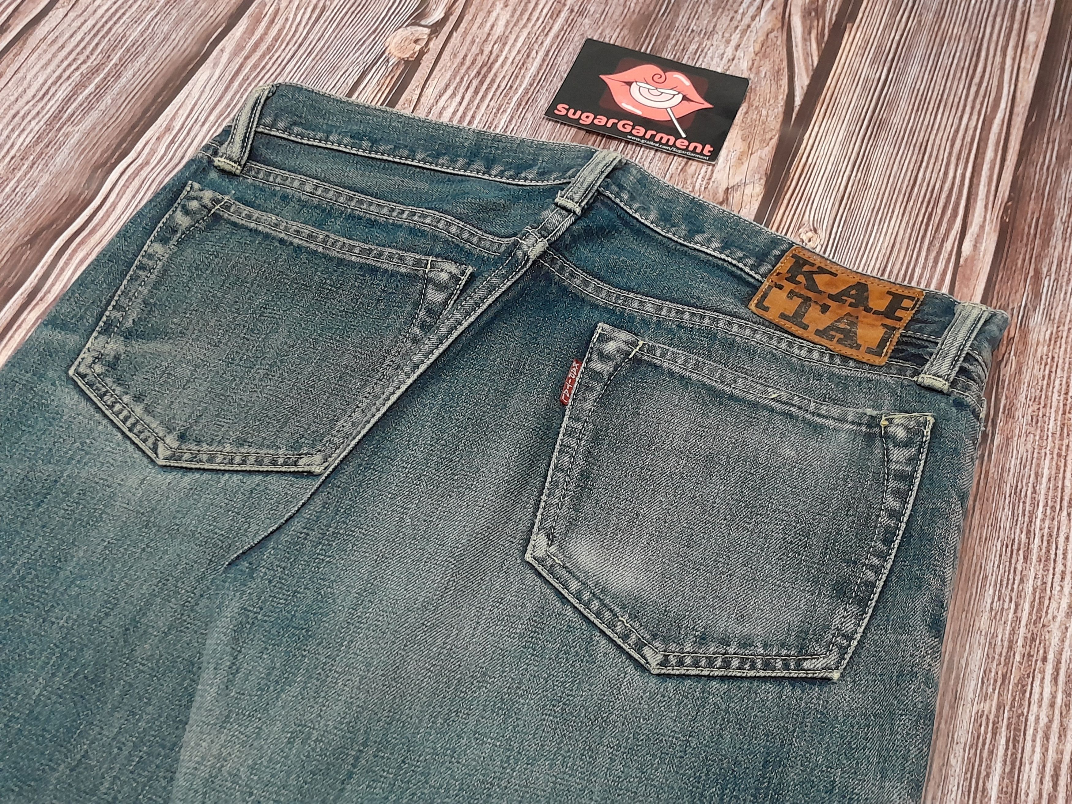 Japanese Brand KAPITAL jeans Selvedge Vintage Size US 33 - 15 Thumbnail