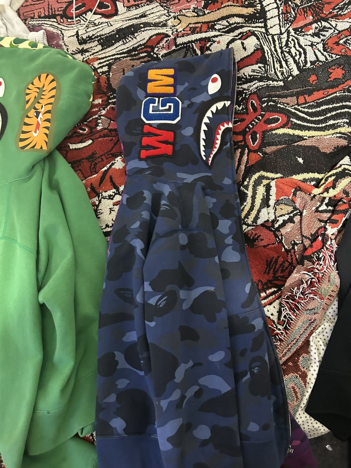 Bape Blue/Purple Bape Size US S / EU 44-46 / 1 - 1 Thumbnail