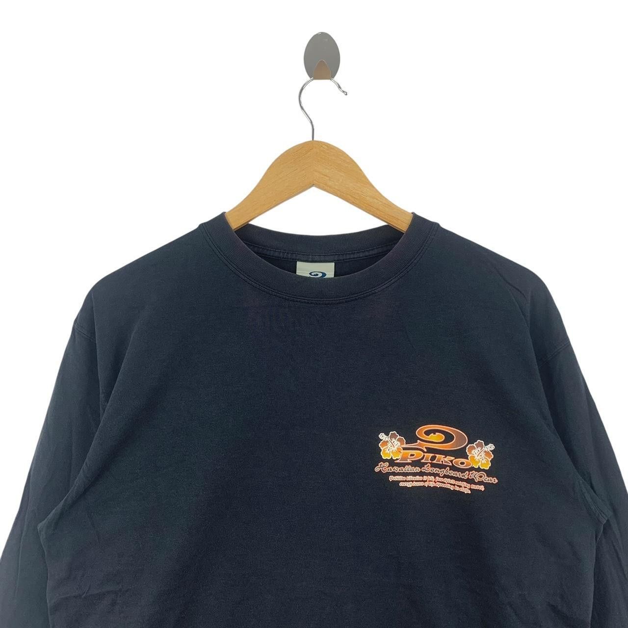 Vintage Vintage PIKO LONGBOARD WEAR Flame Tee Shirt Top Surf Size US M / EU 48-50 / 2 - 3 Thumbnail