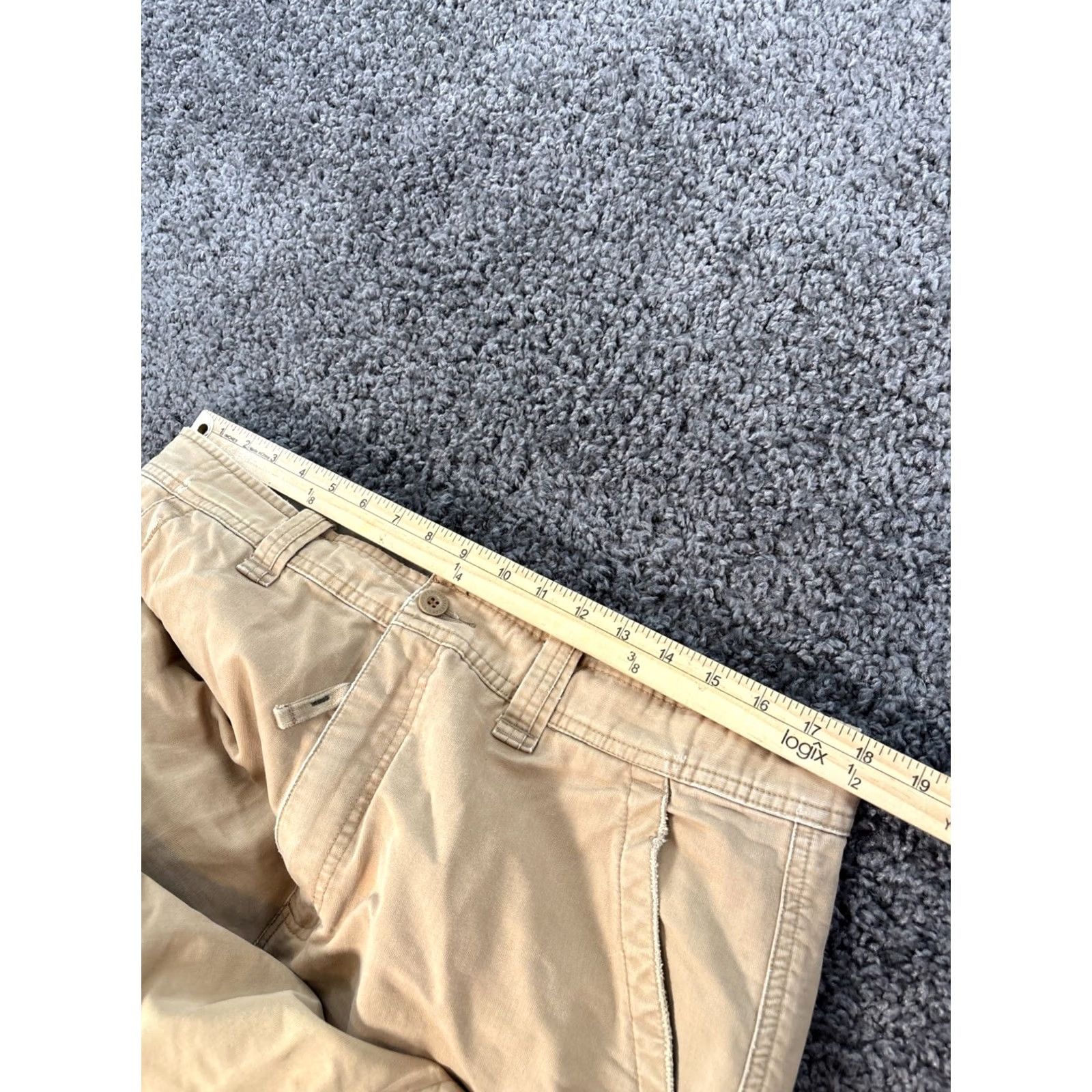 Vintage Vintage Aeropostale Cargo Shorts Mens 36 Beige Baggy Skate Y2K Size US 36 / EU 52 - 4 Thumbnail