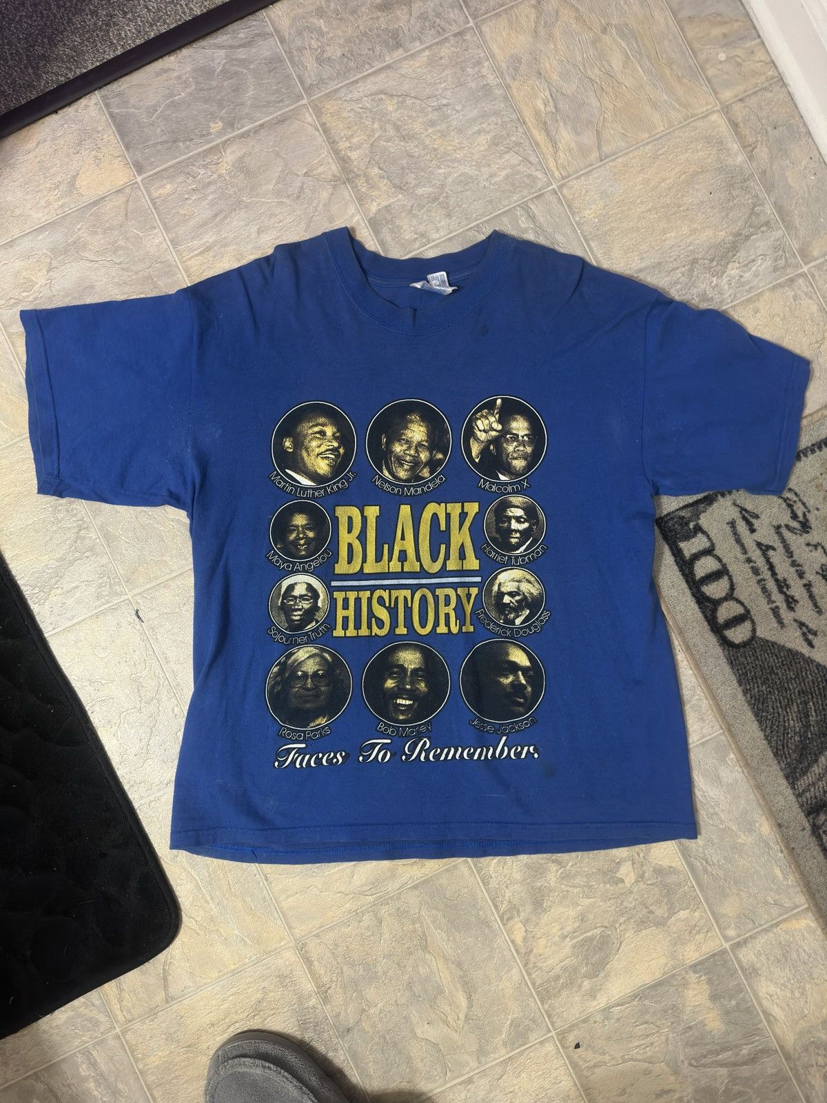 Vintage VTG BLACK HISTORY MONTH MEMORIAL TEE Size US XL / EU 56 / 4 - 1 Thumbnail