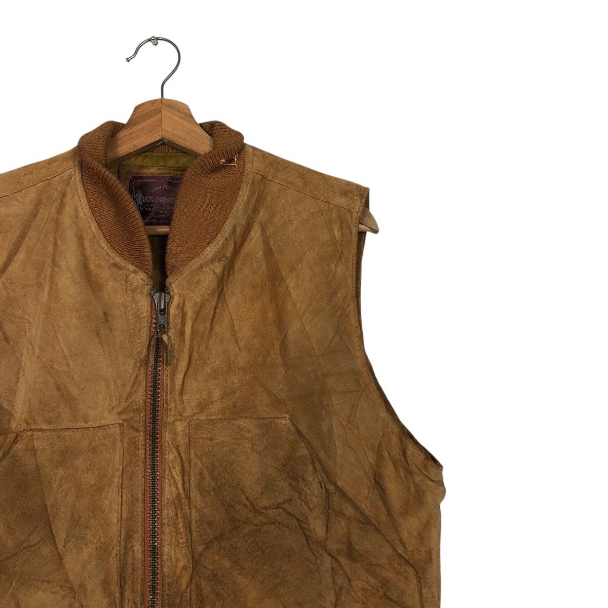 Japanese Brand 📌Vintage Utility Vest Leather Loldanthony Issey Miyake Size US M / EU 48-50 / 2 - 7 Thumbnail