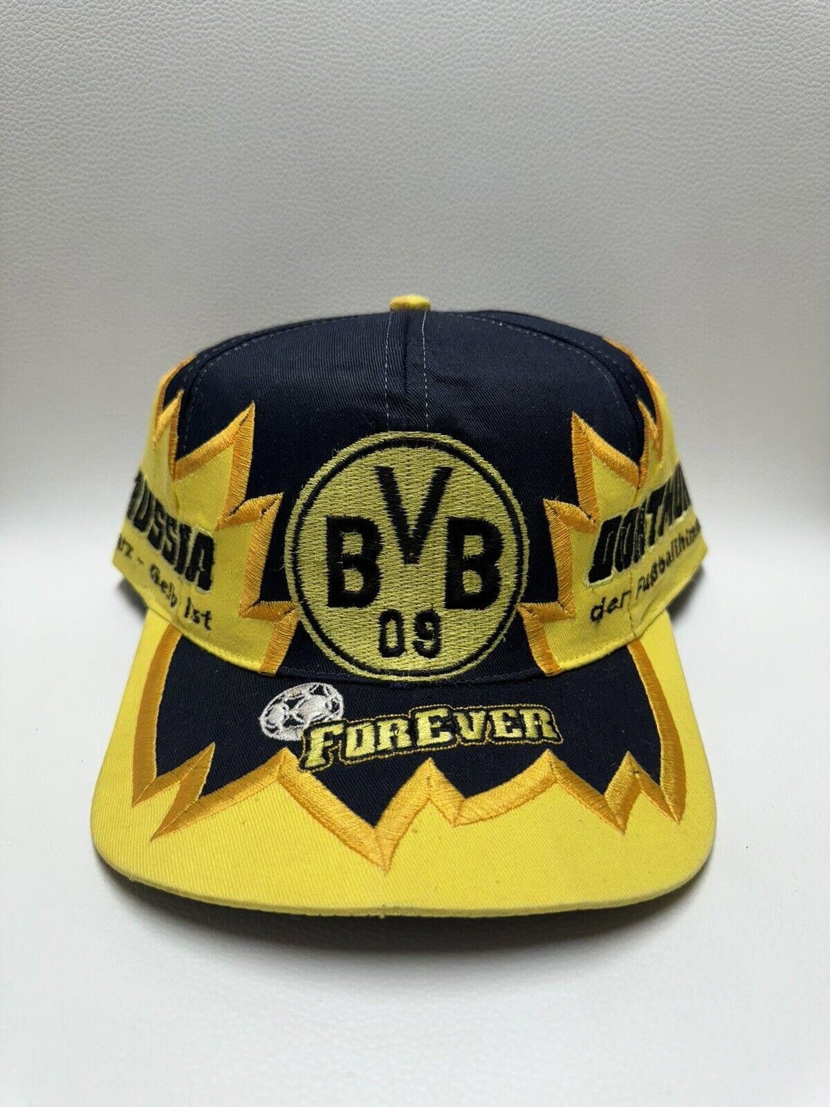 Vintage VTG FIFA Borussia Dortmund BVB Soccer Hat Drew Pearson Size ONE SIZE - 1 Thumbnail