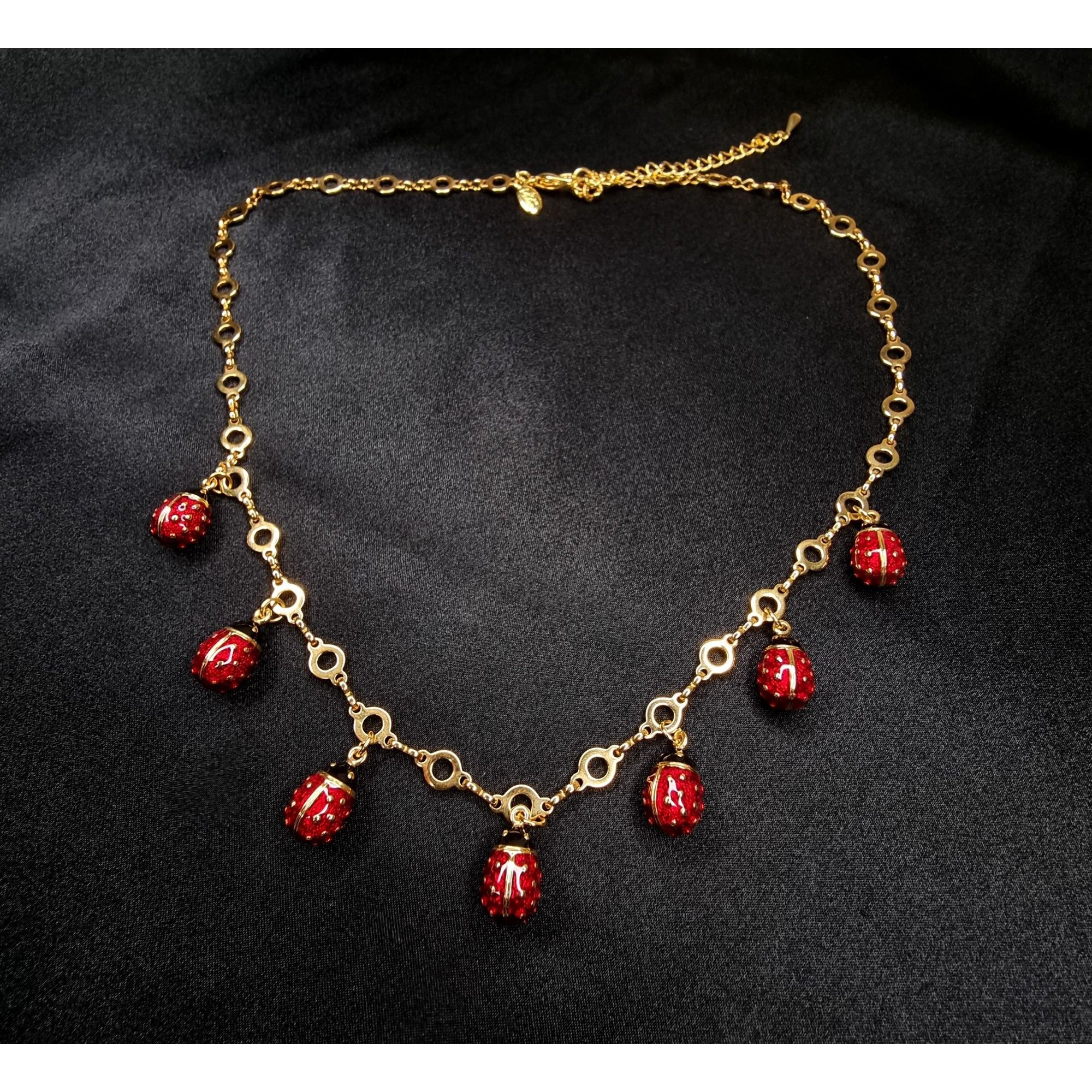Joan Rivers Vintage Joan Rivers Classics Collection Ladybug Charm Neckla Size ONE SIZE - 3 Thumbnail
