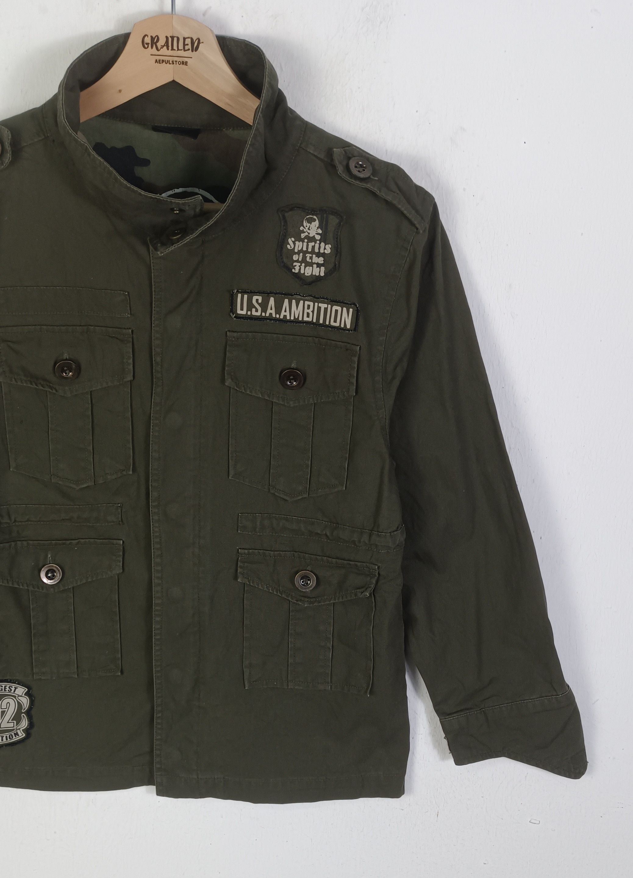 Seditionaries V Street Skool Army Military Utility Jacket Size S / US 4 / IT 40 - 5 Thumbnail