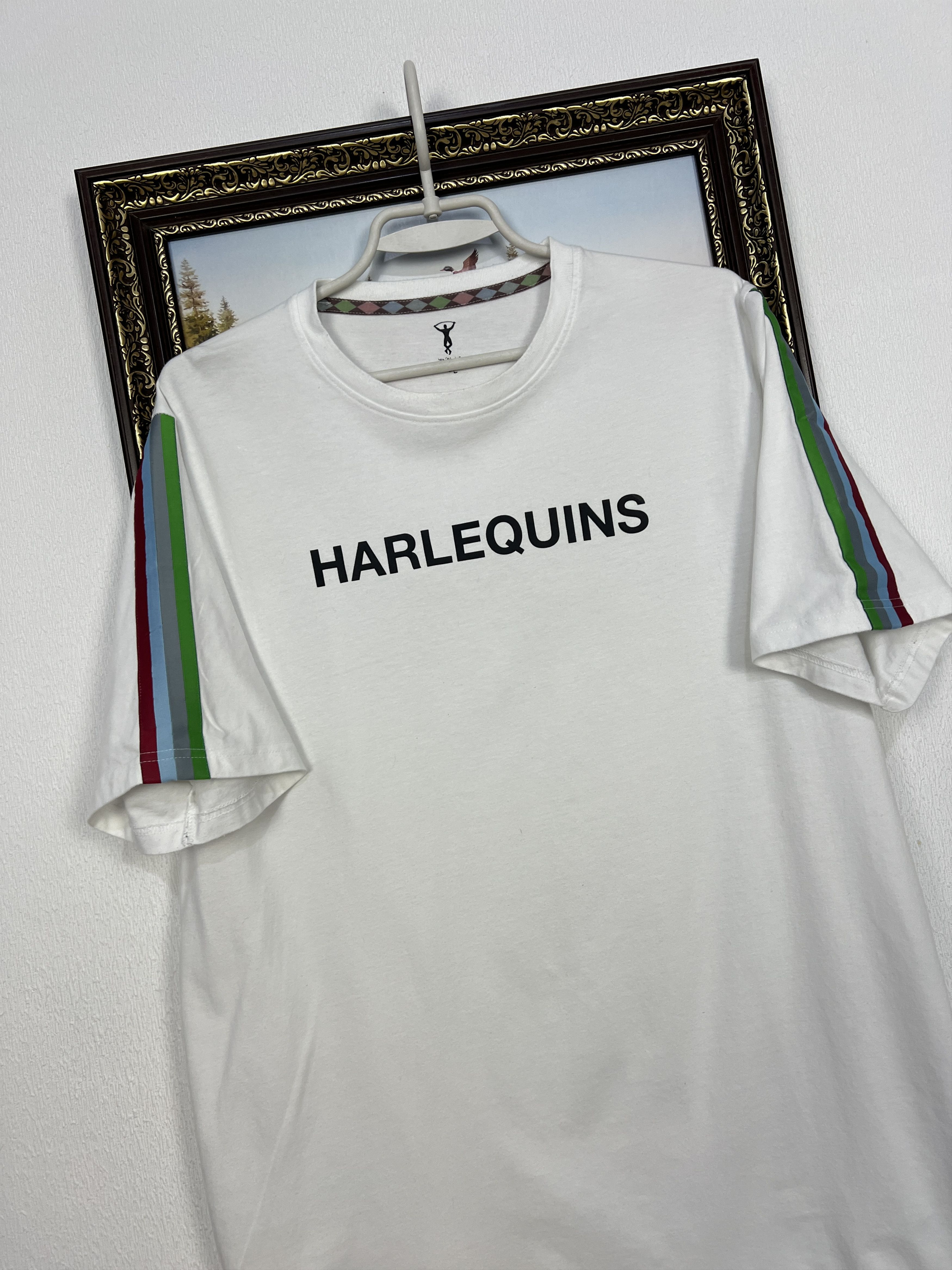 Castore Harlequins Castore Rugby Union White Train Shirt Mens Jersey Size US XL / EU 56 / 4 - 4 Thumbnail