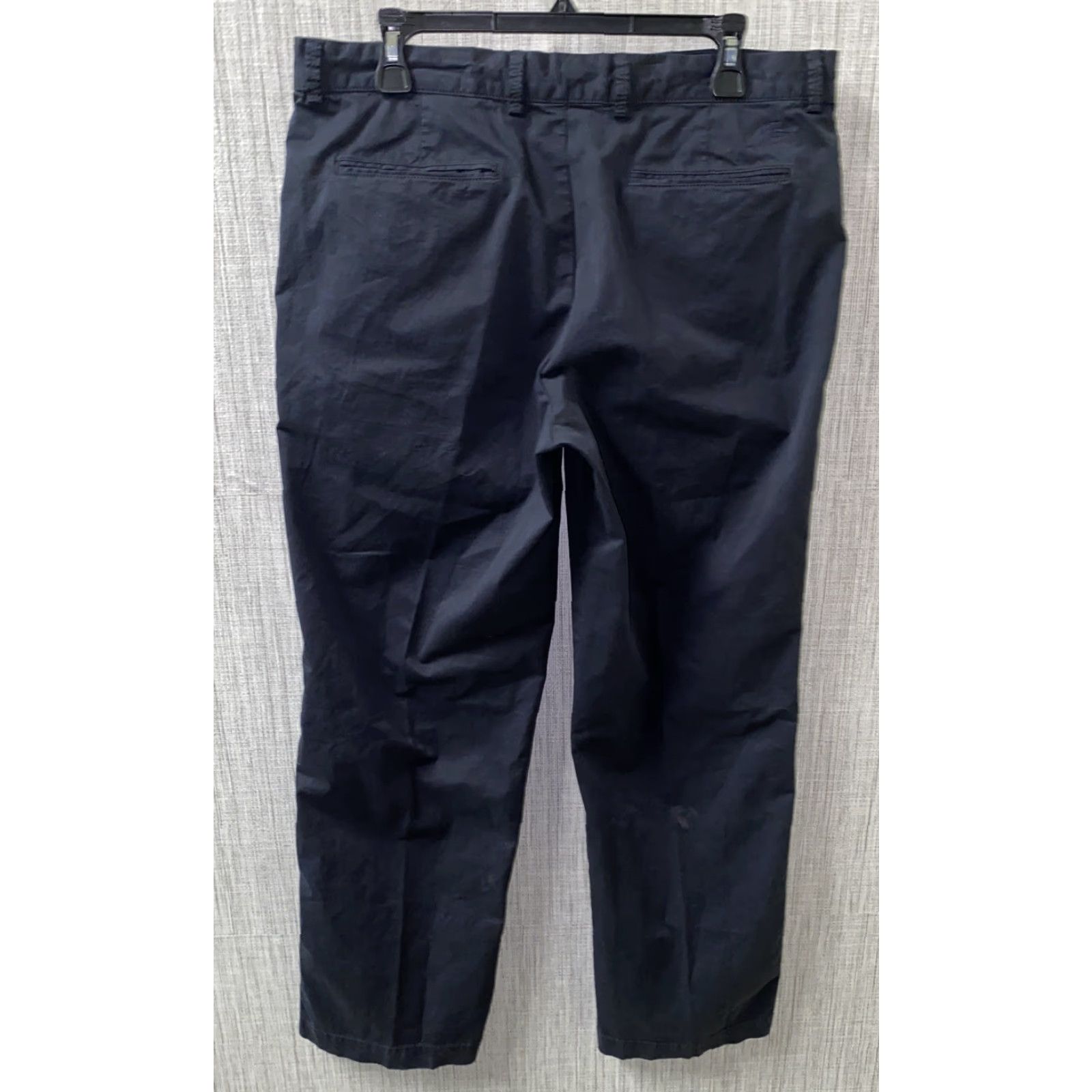 Tommy Bahama Tommy Bahama Mens Pants Casual Zip Fly Dark Blue Cotton Size 34 X 32 35x31 Inseam 31 Regular Mens Waist 35 In Team Size US 35 - 4 Thumbnail