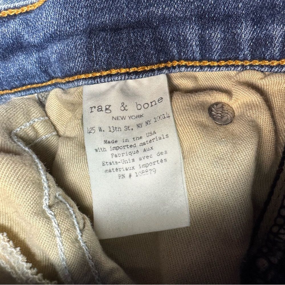 Rag & Bone rag & bone Ankle Skinny Distressed Jeans in La Paz Size 29 Size 29" - 8 Thumbnail