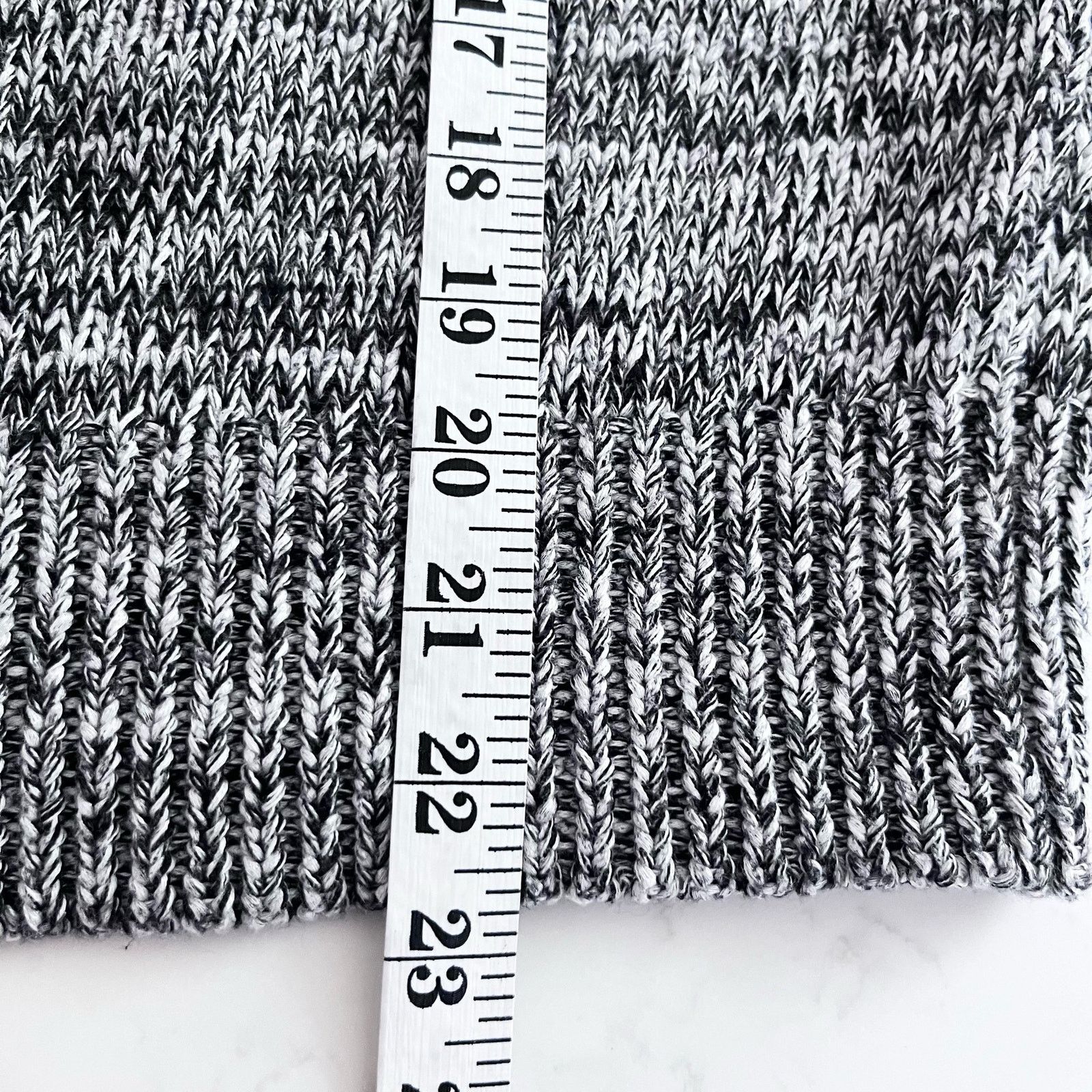 Kate Spade Kate Spade Black White Heathered Knit Crewneck Sweater Size S / US 4 / IT 40 - 5 Thumbnail