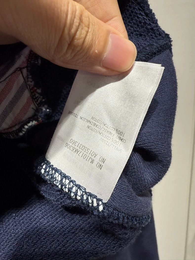 Thom Browne thom browneInk blue offset printed zipper jacket 2503-Nexta Size US M / EU 48-50 / 2 - 6 Thumbnail