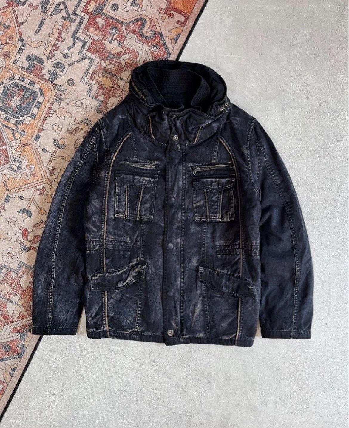 In The Attic In The Attic Multipocket Denim Jacket Size US M / EU 48-50 / 2 - 2 Thumbnail
