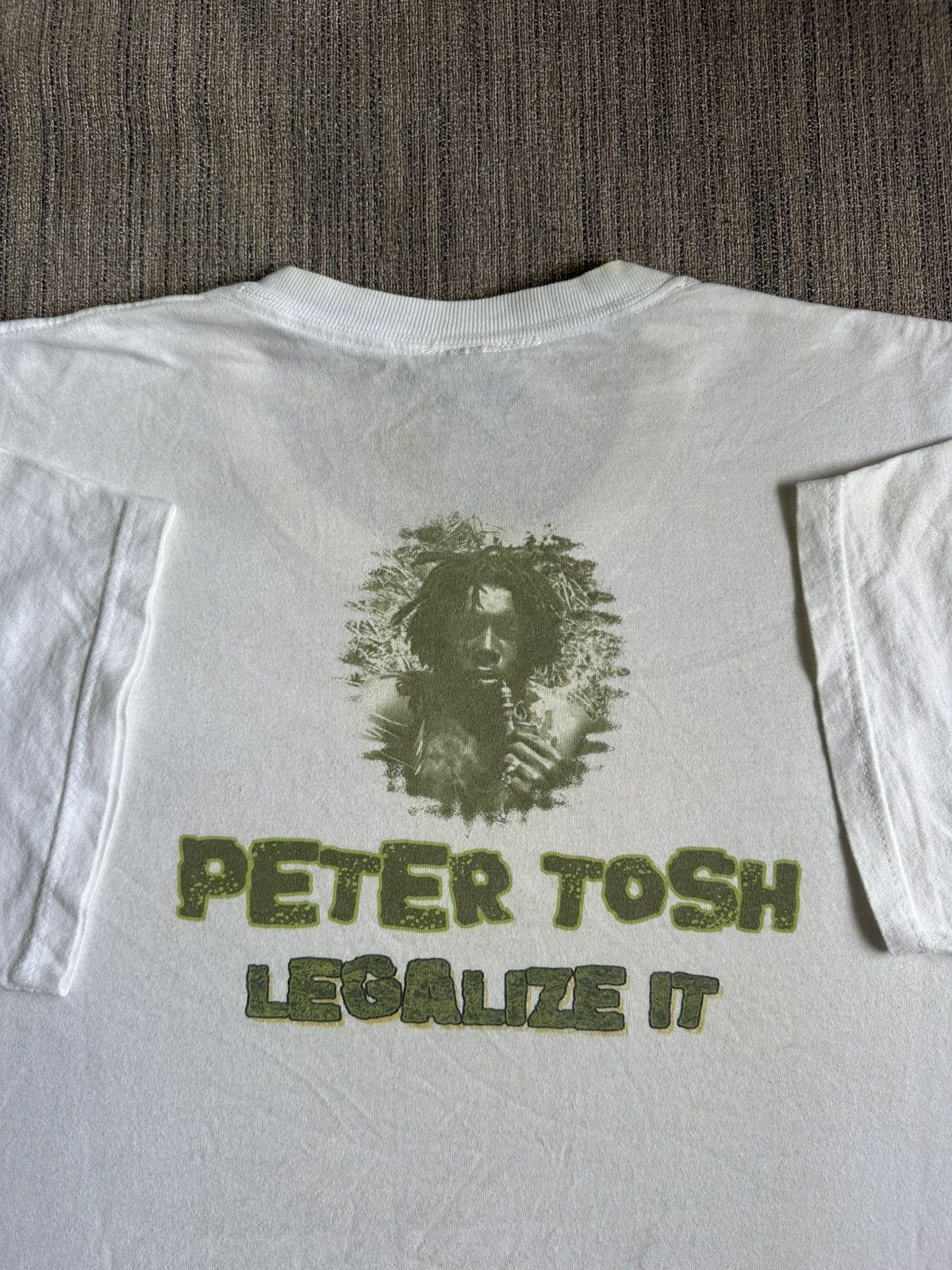 Rap Tees × Vintage Vintage Peter Tosh Legalize It 2003’s Raptees Rare USA Size US L / EU 52-54 / 3 - 2 Thumbnail