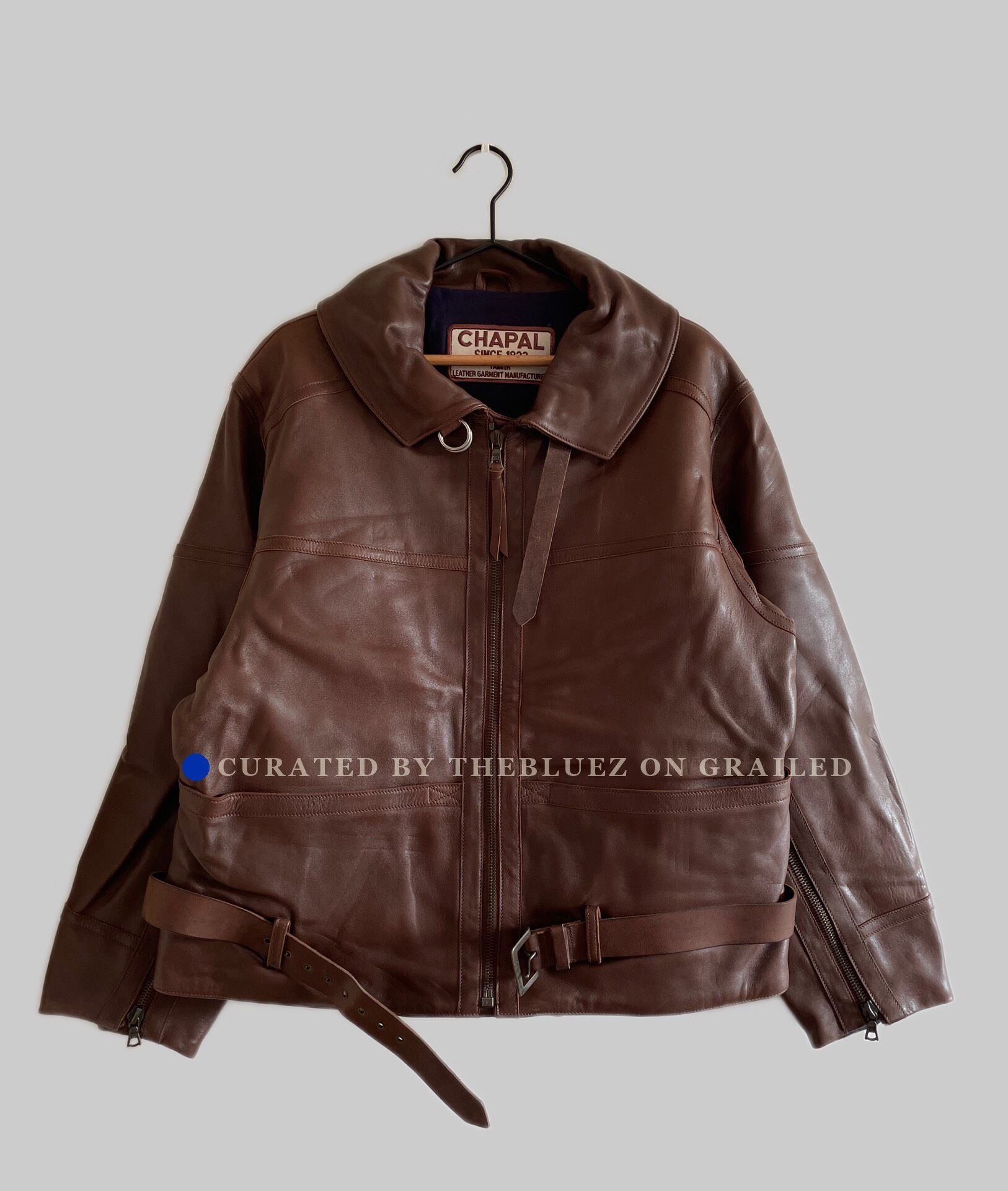 Vintage CHAPAL VINTAGE Leather Jacket Size US L / EU 52-54 / 3 - 1 Thumbnail