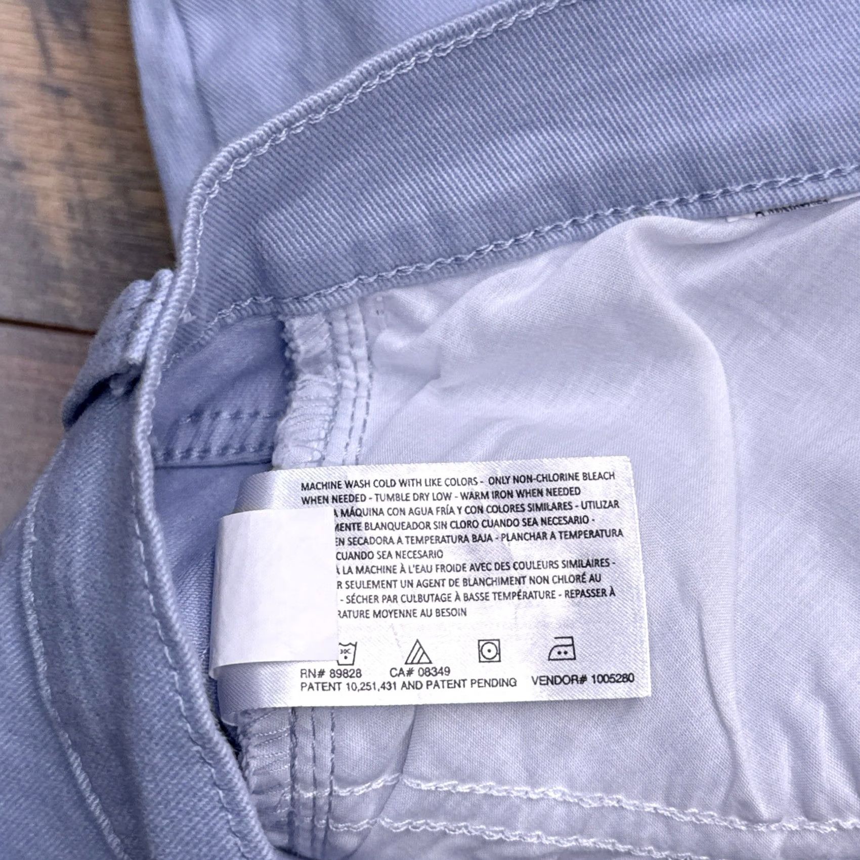 Gloria Vanderbilt Gloria Vanderbilt Amanda Jeans 24W Blue Classic Rise Tapered Leg Womens Plus 28in 5-Pocket Denim Cotton Spandex Size 42" / US 20 - 7 Thumbnail