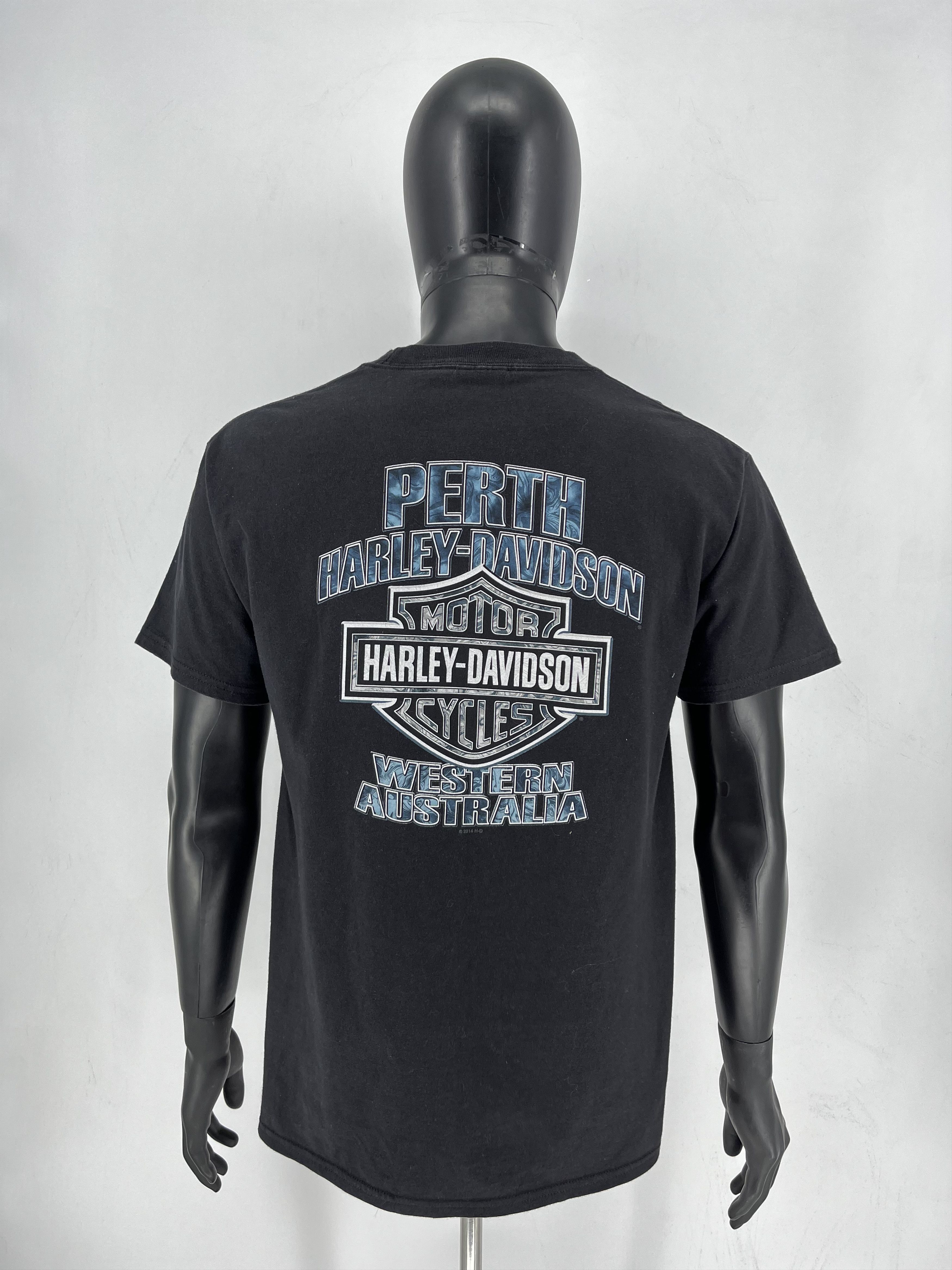 Harley Davidson Vintage 00s Harley Davidson "AUSTRALIA" T-shirt Streetwear M Size US M / EU 48-50 / 2 - 9 Thumbnail