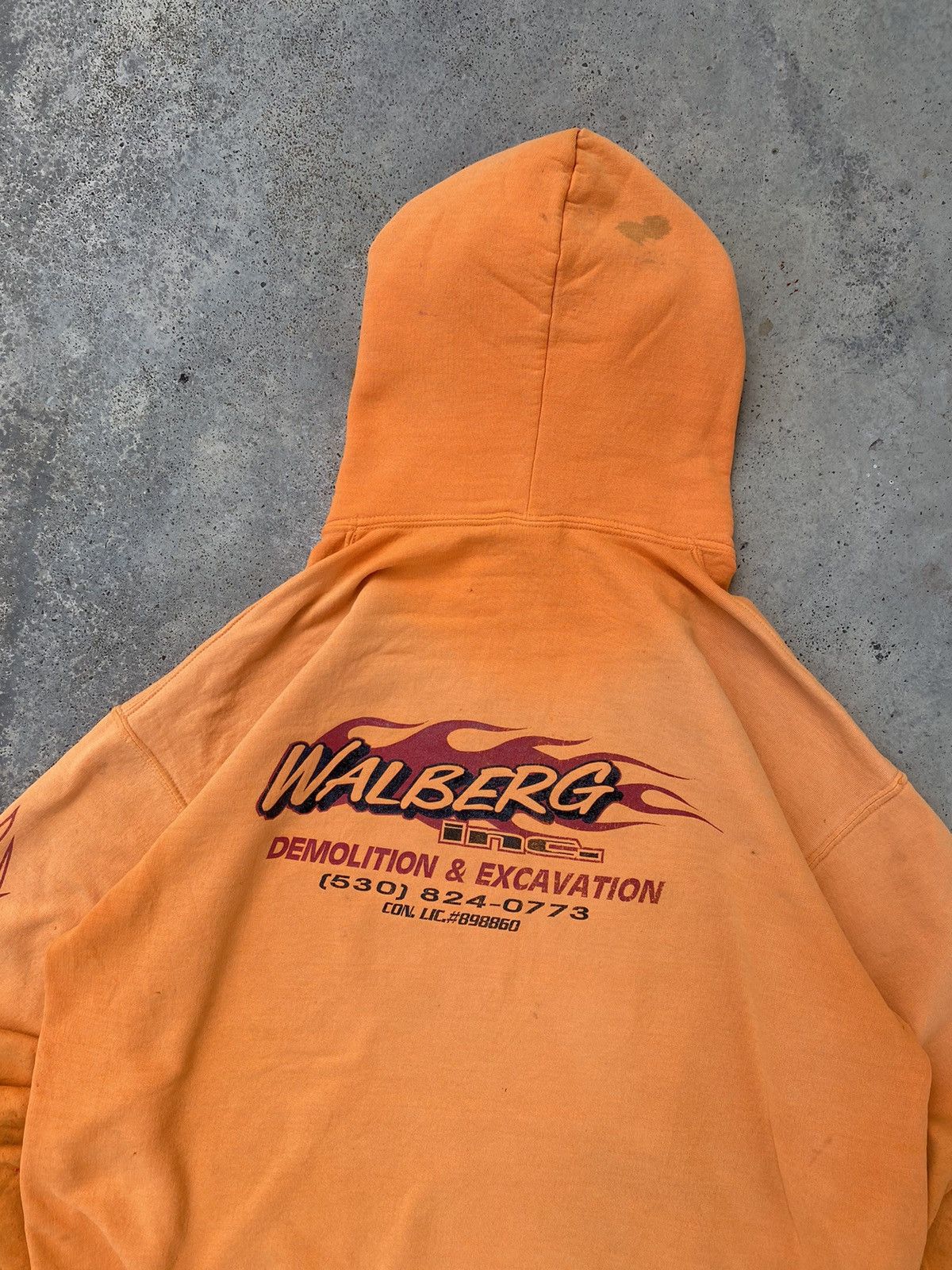 Harley Davidson Crazy Vintage Flame Harley Styled Boxy Hoodie Size US L / EU 52-54 / 3 - 4 Thumbnail