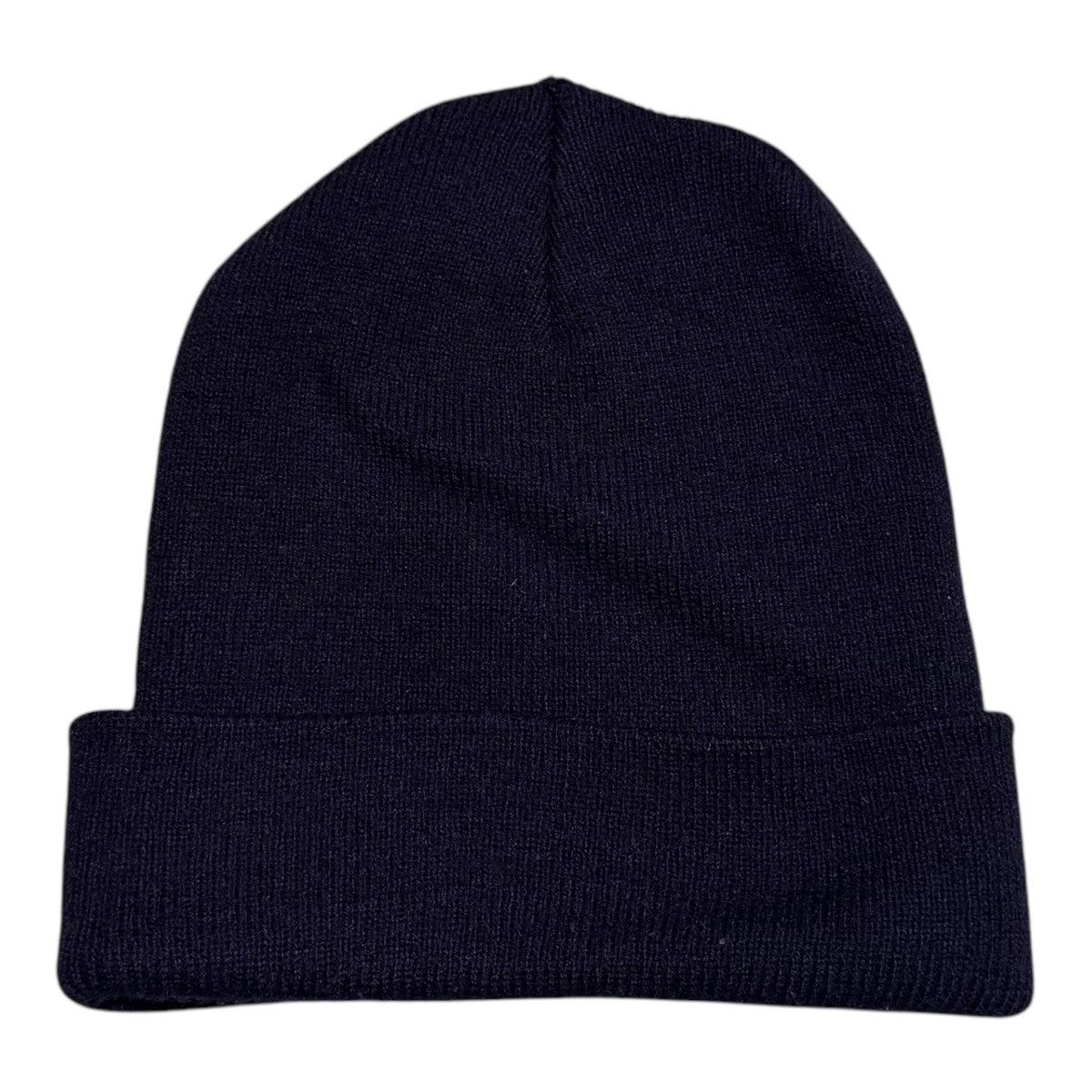 Carhartt Carhartt A18NVY Navy Blue 100% Acrylic Knit Beanie Hat OSFA Size ONE SIZE - 2 Thumbnail